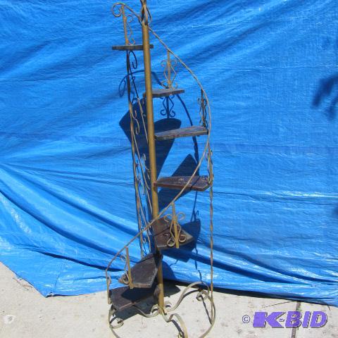 Spiral Staircase Plant Stand