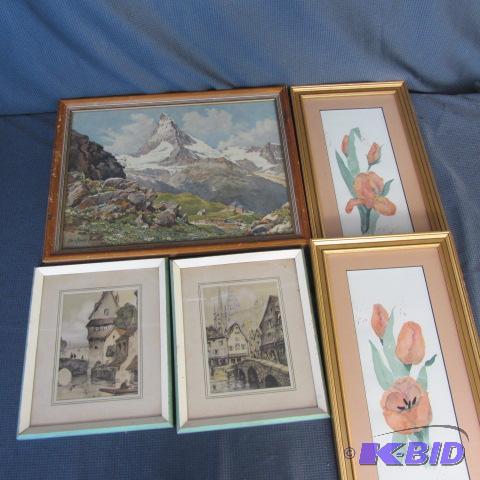 European Village Prints