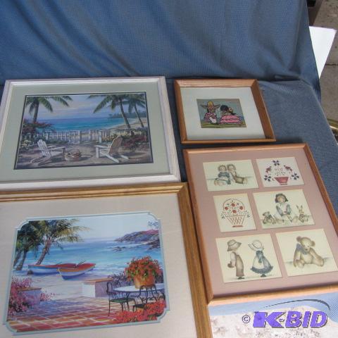 Beach, Children, Dutch Prints