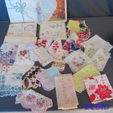 Fancy Hankies & Boxes