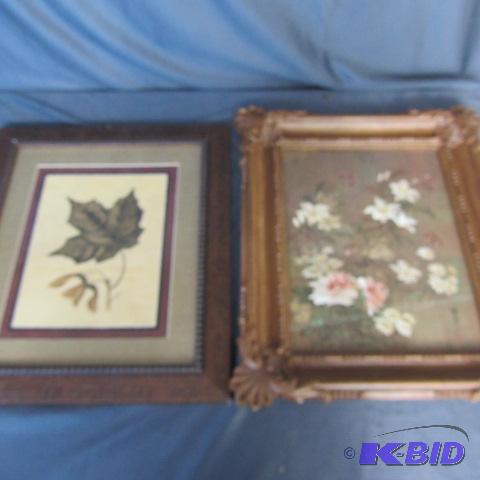Maple Leaf & Floral Art
