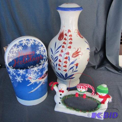 Pottery Lamp Base, Office Board