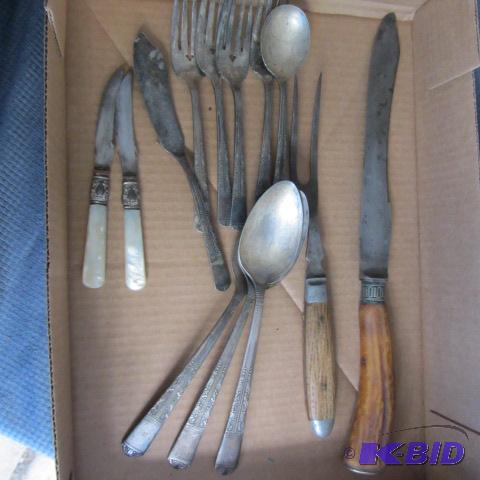 Bone & M of Pearl Knives