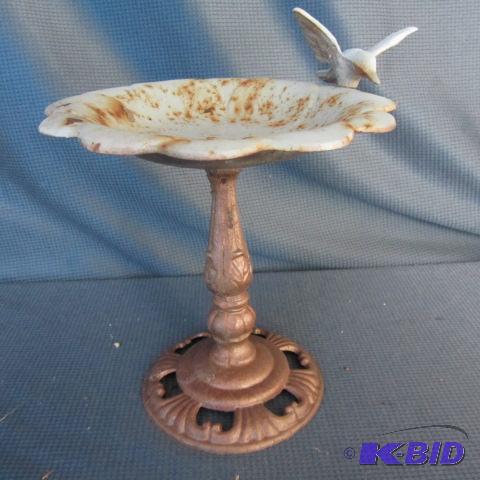 Cast Bird Bath