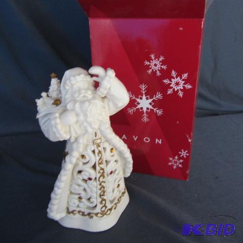 Avon Bejeweled Santa