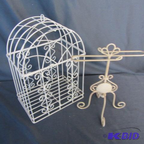 Bird Cage, Towel Stand