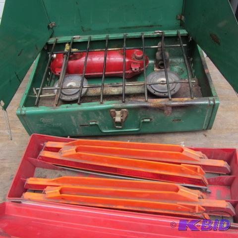Coleman Camp Stove, Safety Triangles