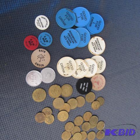 Game & Drink Tokens