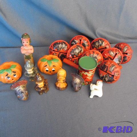 Vintage Noise Makers & Candles