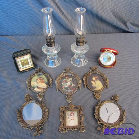 Oil Lamps, Travel Alarms