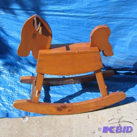 Wooden Rocking Horse