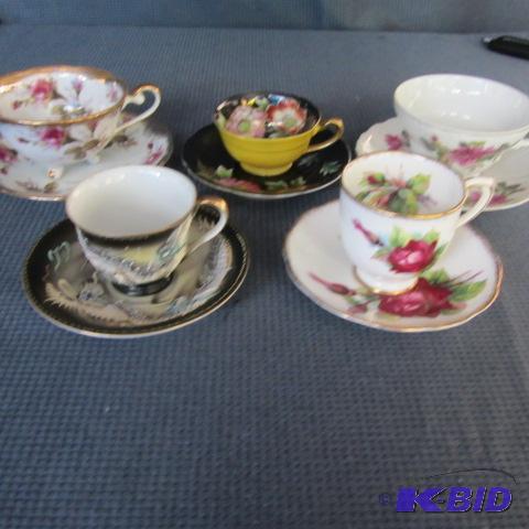 Dragonware & Fancy Tea Cups