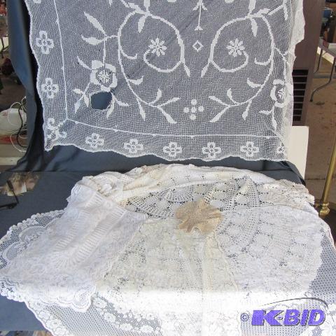 Fancy Lace Table Linens