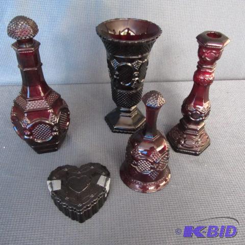 Cape Code Ruby Glass