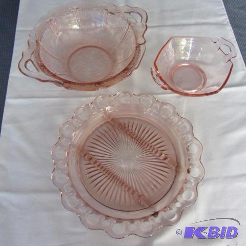Pink Depression Glass