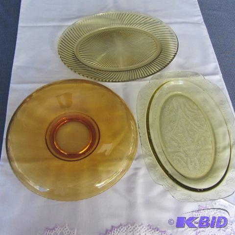 Yellow Depression Glass
