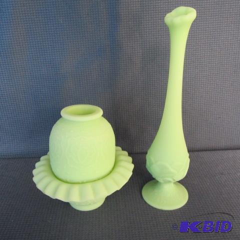 Fenton Satin Glass