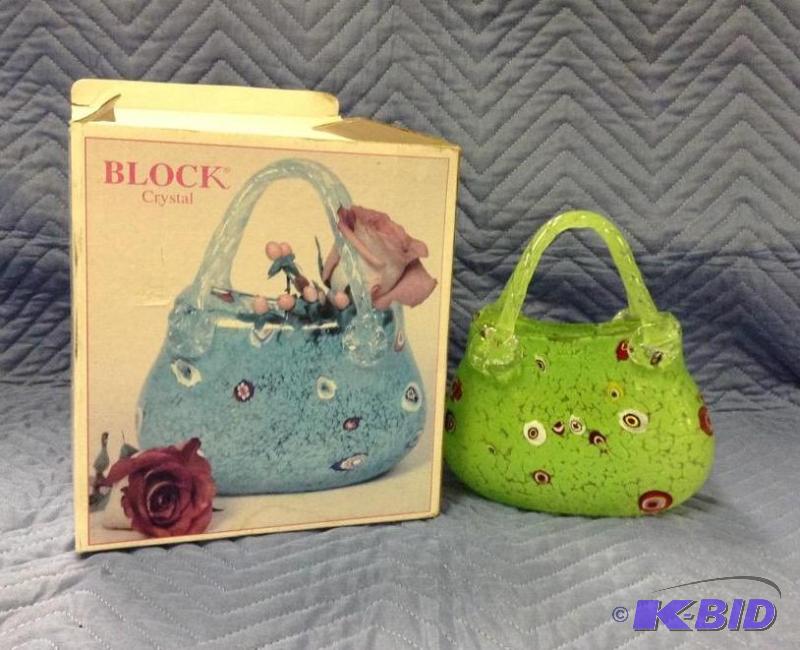 New Block Crystal Handbag