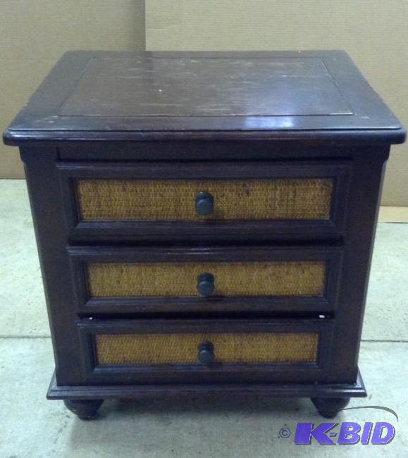 Three Drawer Nightstand