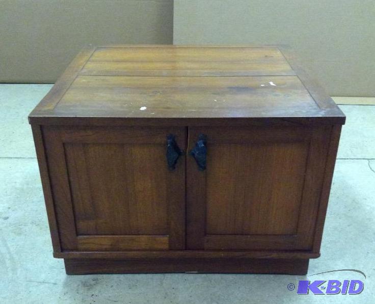 Nice Low Wooden Table with Storage