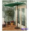 Half patio umbrella