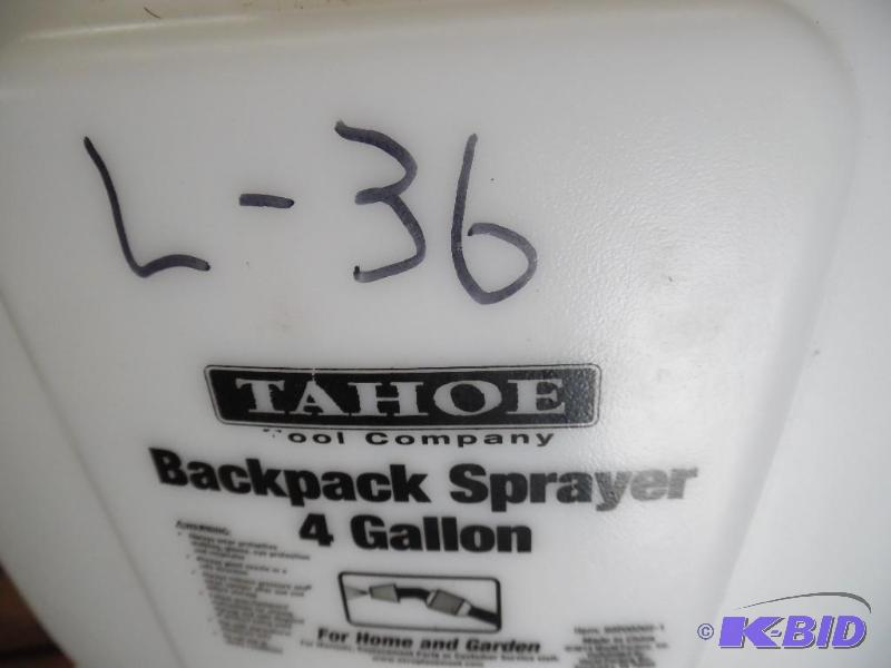 backpack sprayer