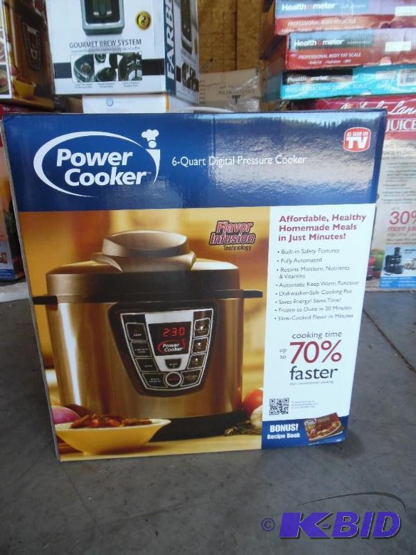 Digital pressure cooker