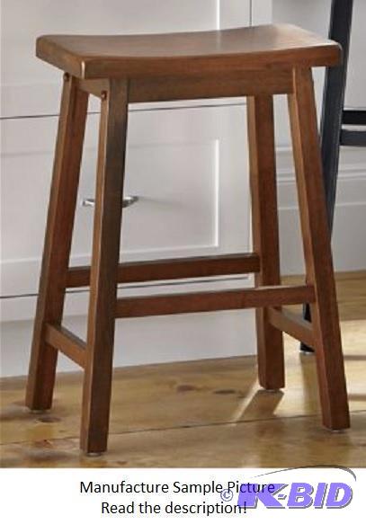 lot 19 image: Arizona Saddle Stool - Medium Oak - With smoo...