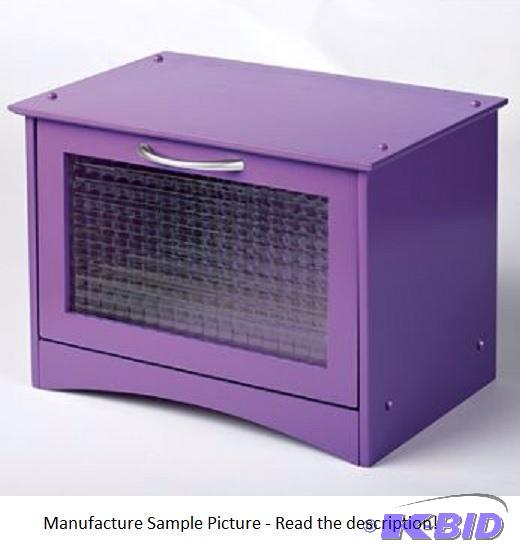 lot 7 image: Breadbox with Glass Door - Purple -&nbspOur ...