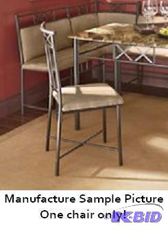 lot 81 image: X Back Dining Chair - 17 12" w x 36&quo...
