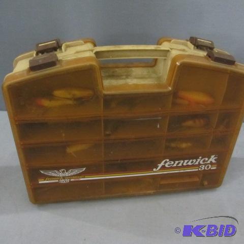lot 20 image: Tackle Box With Lures