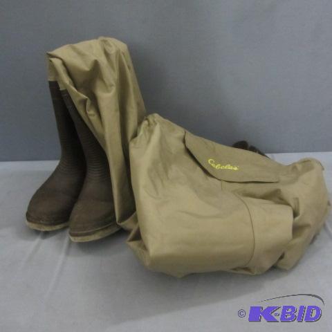 lot 23 image: Cabelas Chest Waders