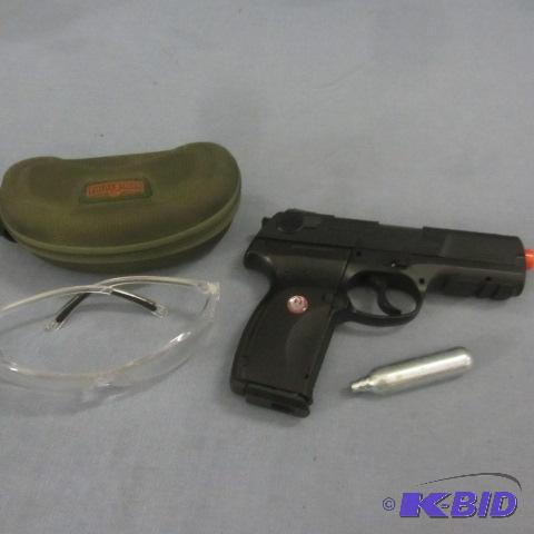 lot 70 image: Ruger AirSoft Pistol, Safety Glasses