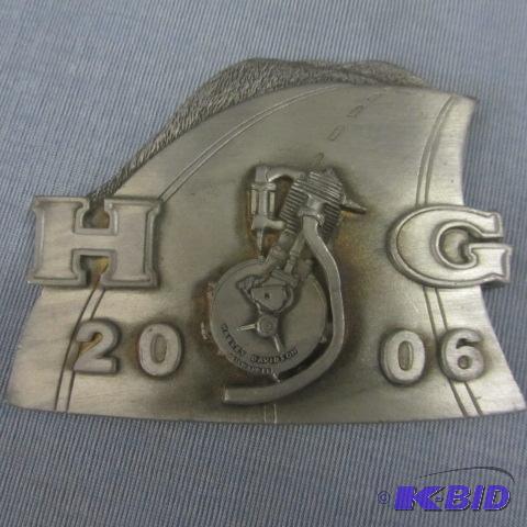 lot 75 image: Harley Davidson Pewter Emblem