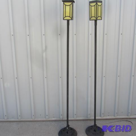 lot 9 image: Outdoor Torches