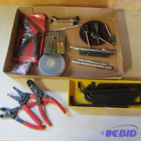 Wire Strippers, Pliers, Markers