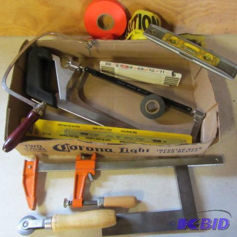 Hack Saws, Level, Rulers