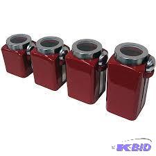 Stoneware Canister Set