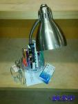 Desk Lamp with Organizer Base
