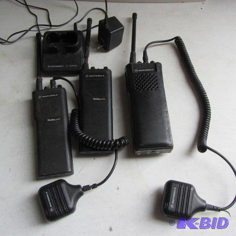 Motorola Hand Held VHF Radios