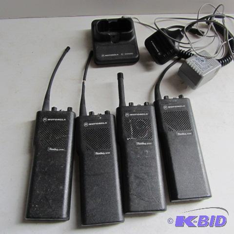 Motorola Hand Held UHF Radios