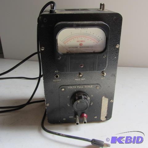 AC Audio Volt Meter