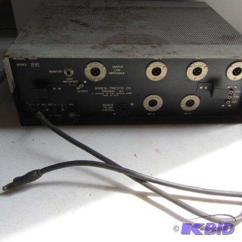 Public Address Amplifier