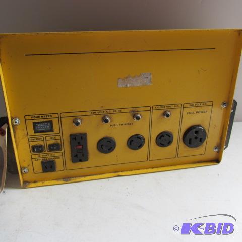 Generator Outlet & Control Panel