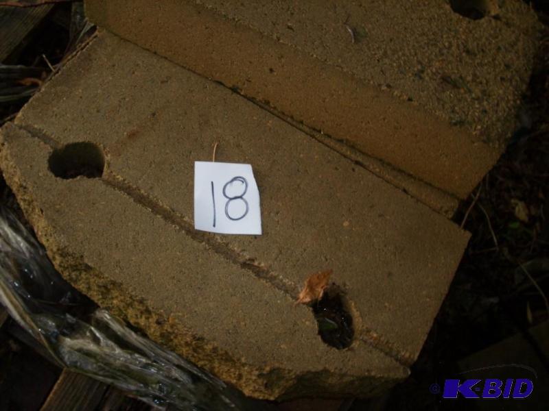 lot 18 image: Large Lot Landscaping Blocks wStake Holes