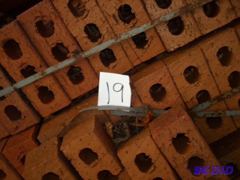 lot 19 image: 1 Plus Cube of Red Brick