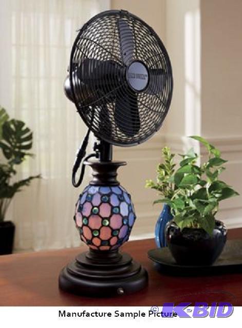 Deco Breeze Table Top Lighted Fan - A fan, a ...