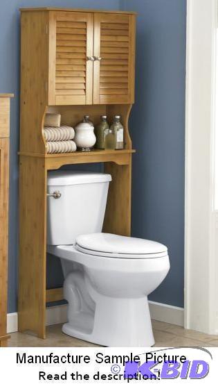 Bamboo Finish Space Saver - Give your bath a ...