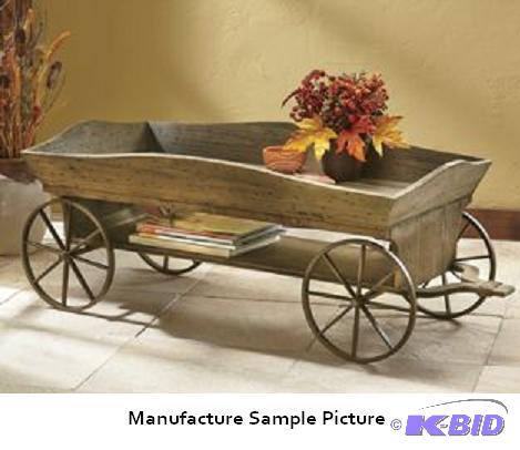 Wagon Coffee Table -&nbspAdds nostalgic flai...