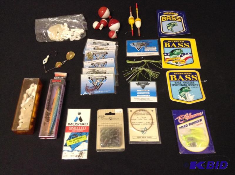 lot 23 image: Fishing Tackle - Lures, Snap Swivels & More
